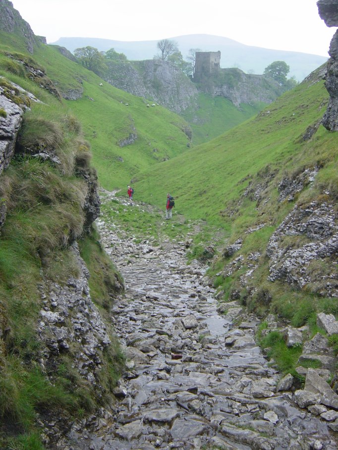 Walking into Castleton